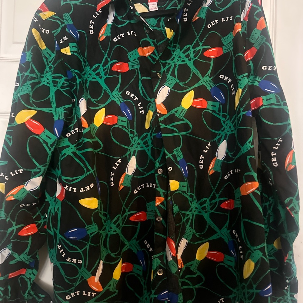 North Pole shirt size large Christmas shirt